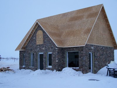 Roof sealed up.