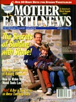 Mother Earth News Magazine cover.