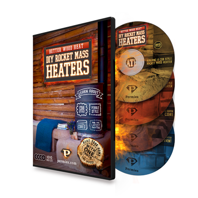 DIY Rocket Mass Heaters 4 DVD Set.