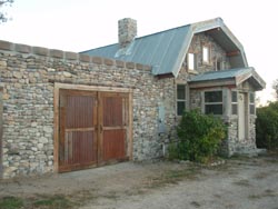 False front and insulated garage doors complete.