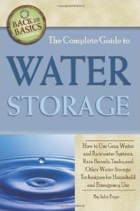  The Complete Guide to Water Storage - book cover.