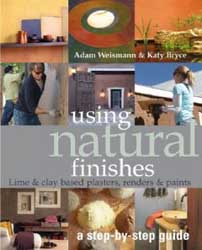 Using Natural Finishes - book cover.