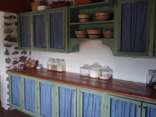 Cute country pantry.