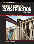 Running a Successful Construction Company - book cover.