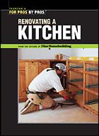 Renovating a Kitchen - book cover.