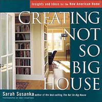 Creating the Not So Big House - book cover.